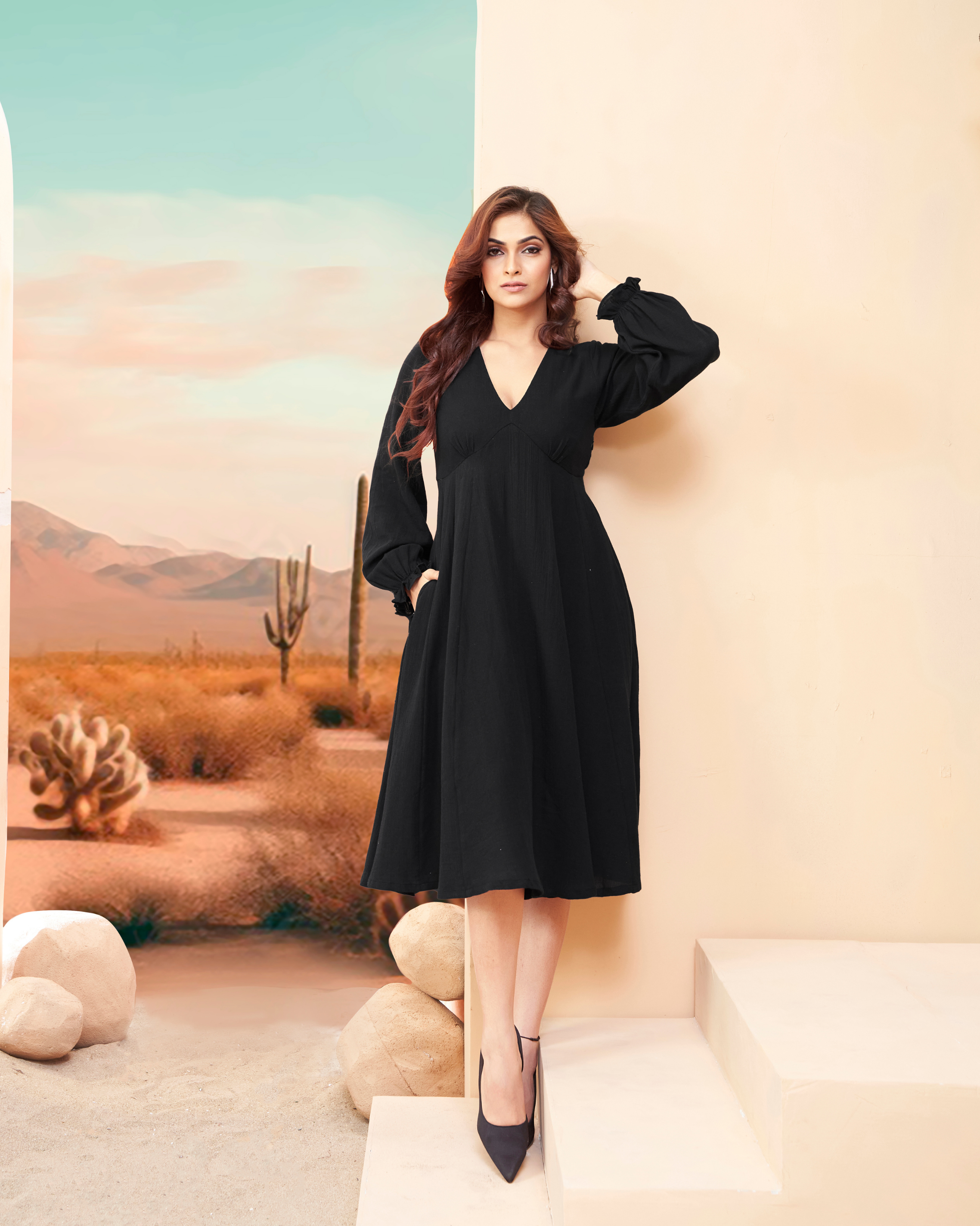 gardenia midi dress Fortunate One