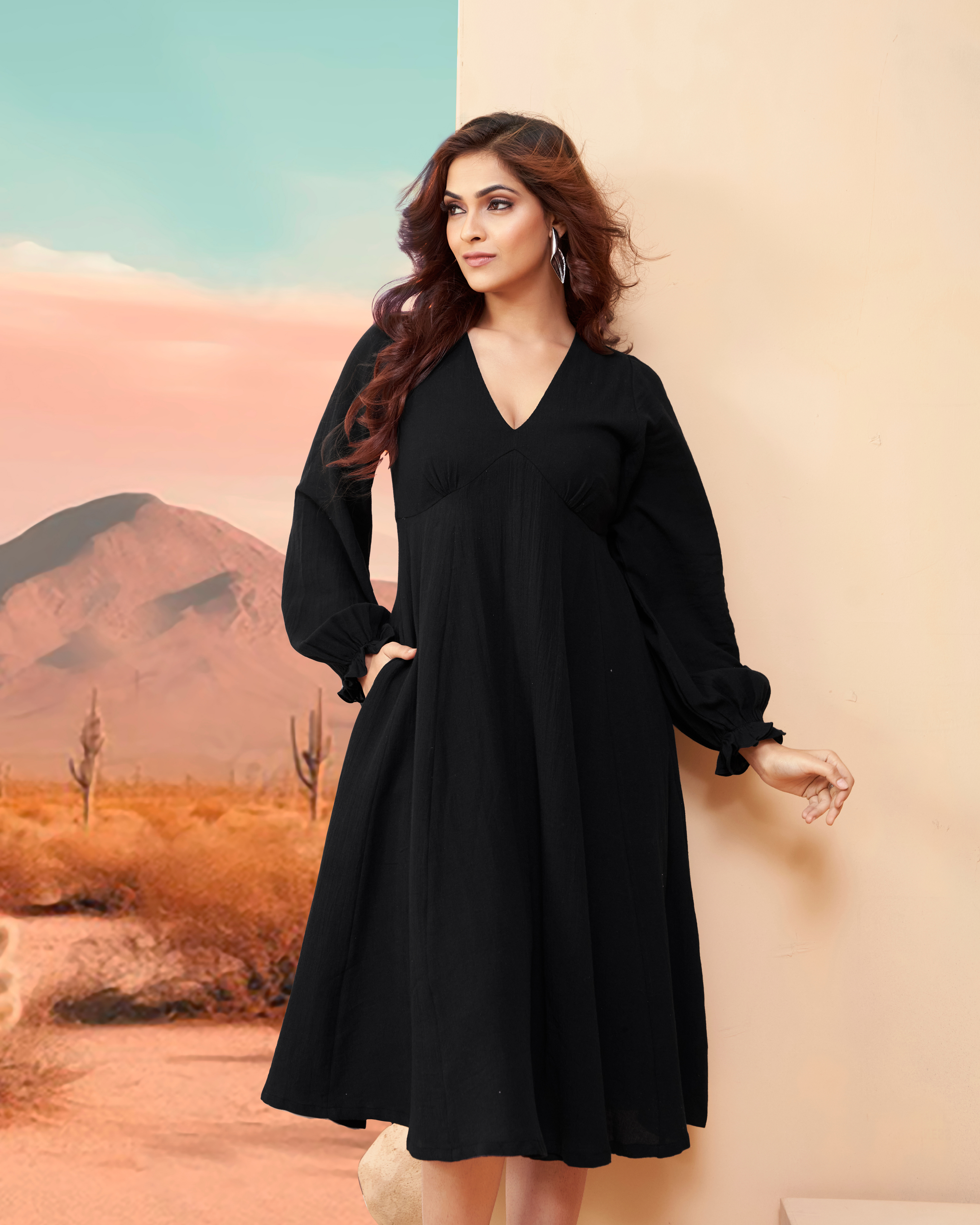 gardenia midi dress Fortunate One