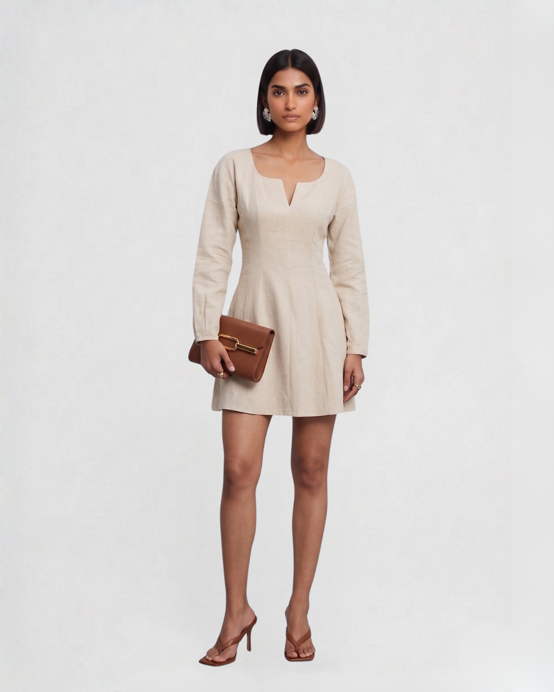 Illia Linen Dress