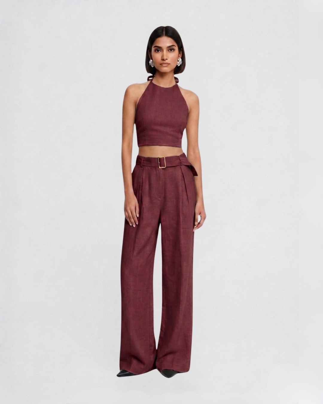 Andie Set - Maroon