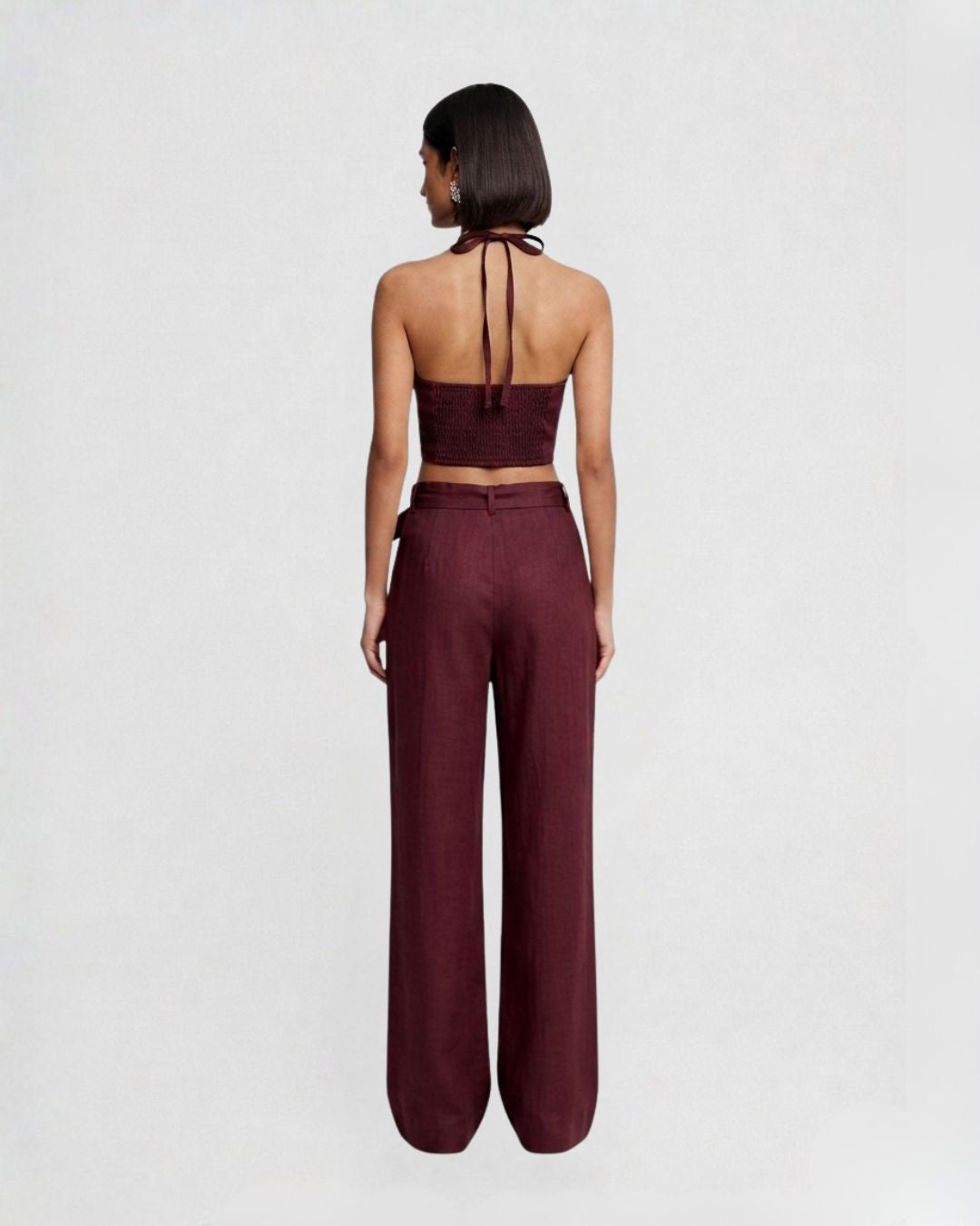Andie Set - Maroon