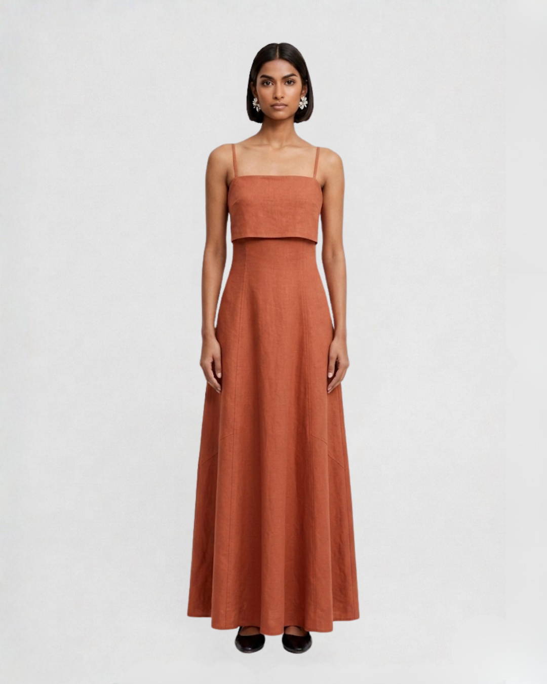 Tammy Maxi Dress - Terracota