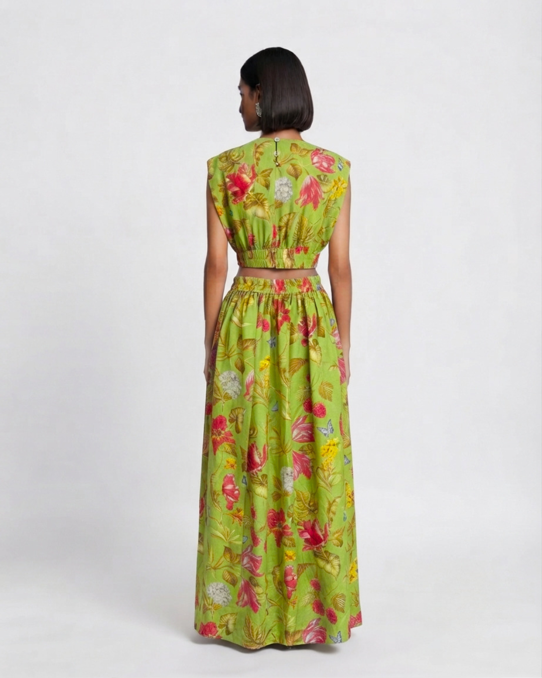 Sora Maxi Dress - Bright Green