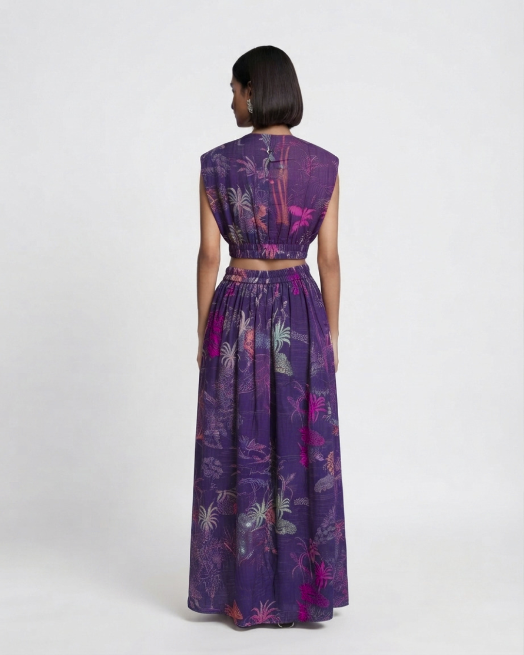 Sora Maxi Dress - Purple