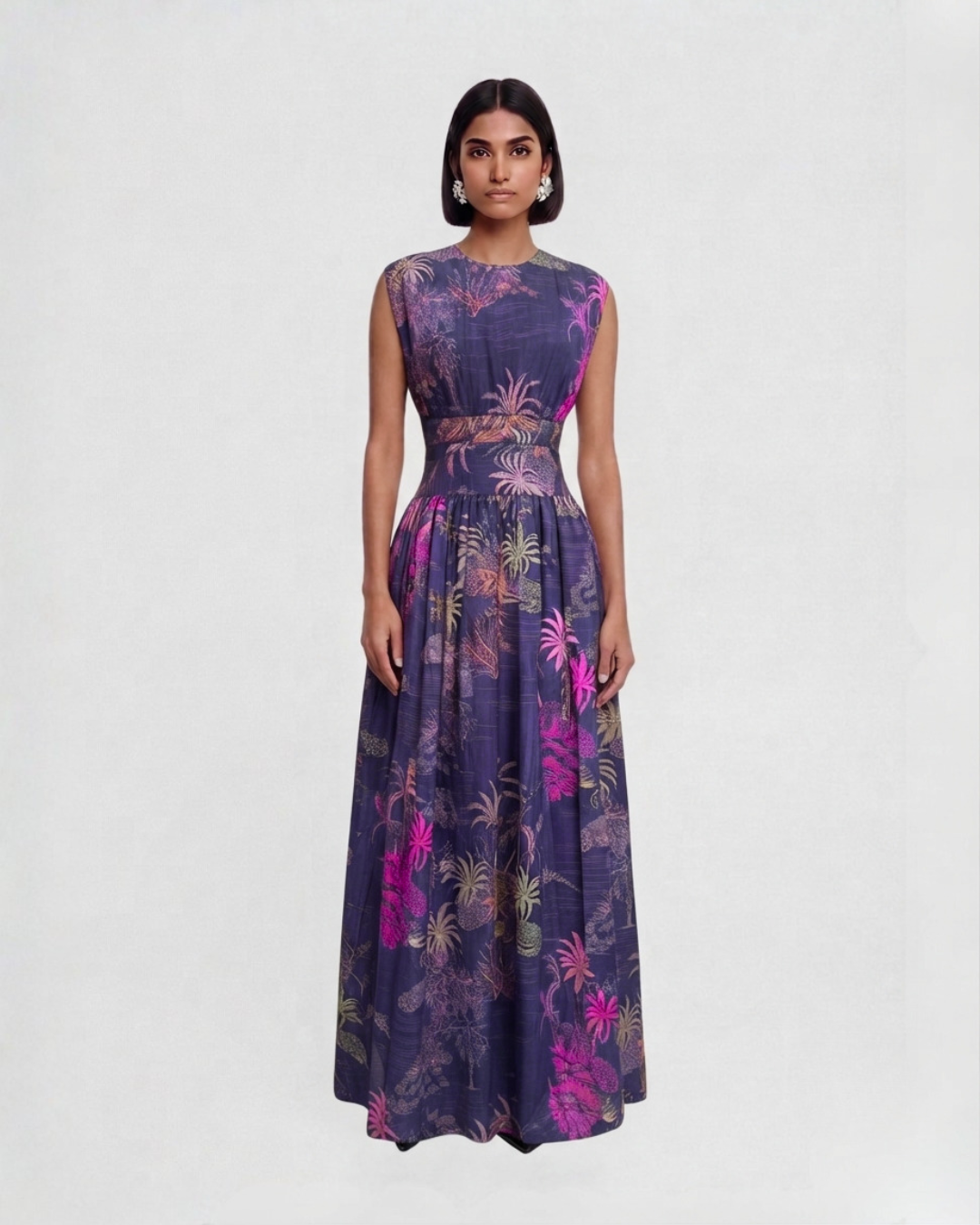 Sora Maxi Dress - Purple