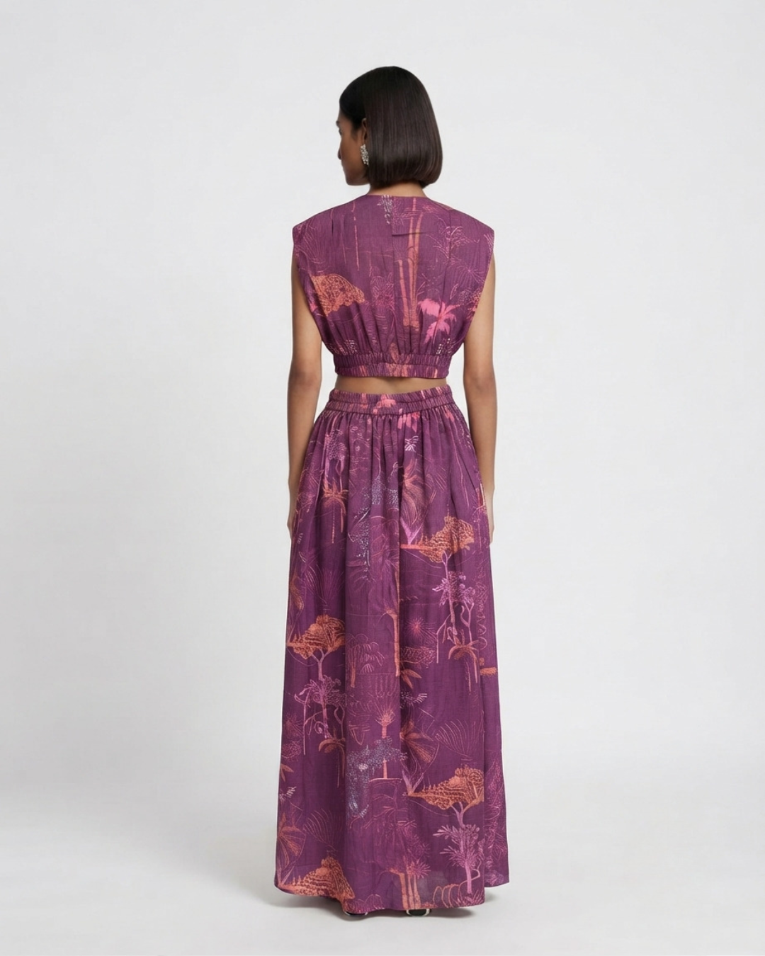 Sora Maxi Dress - Wine