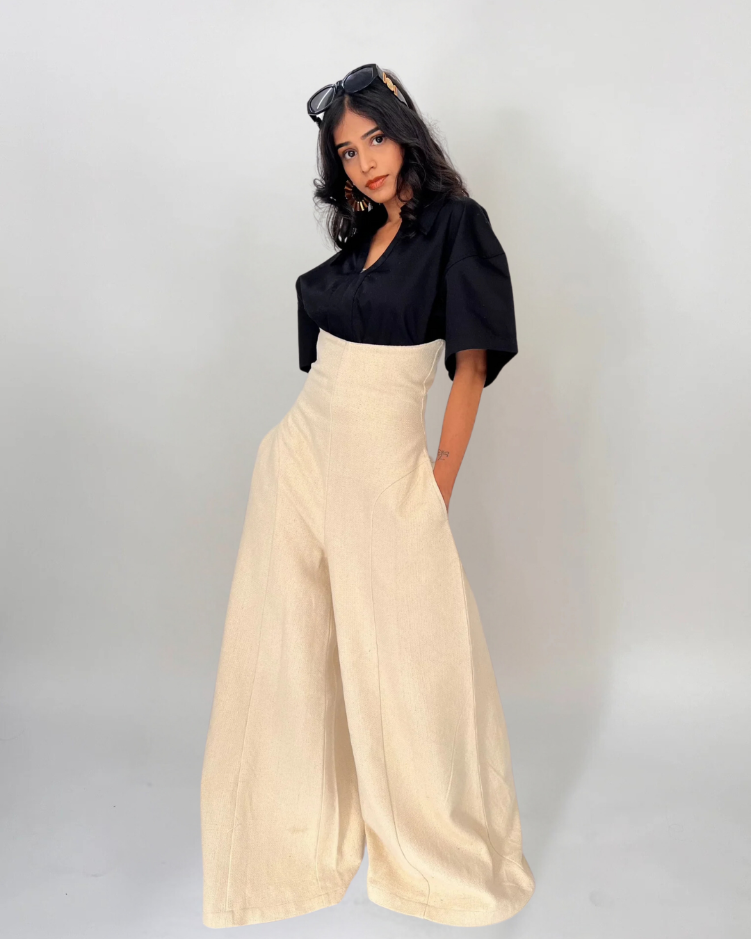 corset dress pants Ella Corset Denim Pants